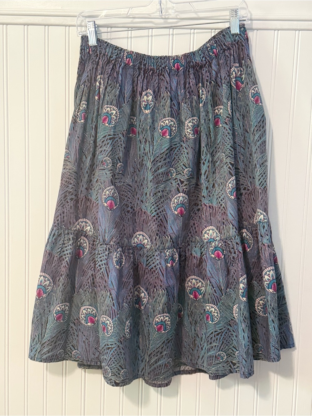 Vintage Joby Designs  print festival skirt size S/M